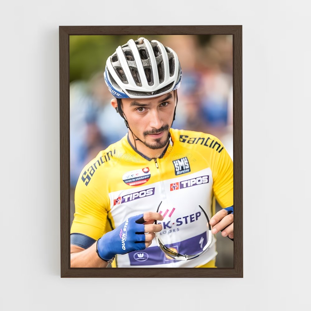 Poster Julian alaphilippe mêlées – affiche Cyclisme (vue 5)
